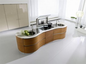 The new green kitchen model from Pedini - Dune
